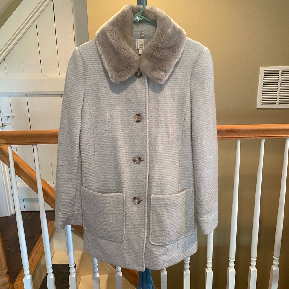 Lauren Conrad peacoat sz small